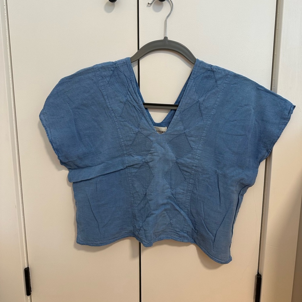 Cropped boxy top